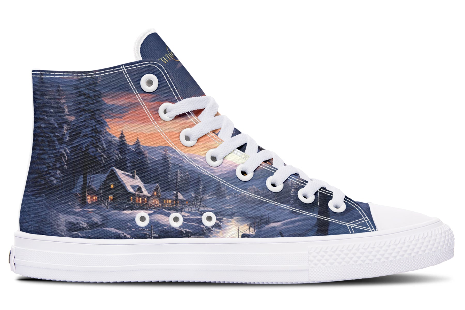 Winter Sunset High Tops