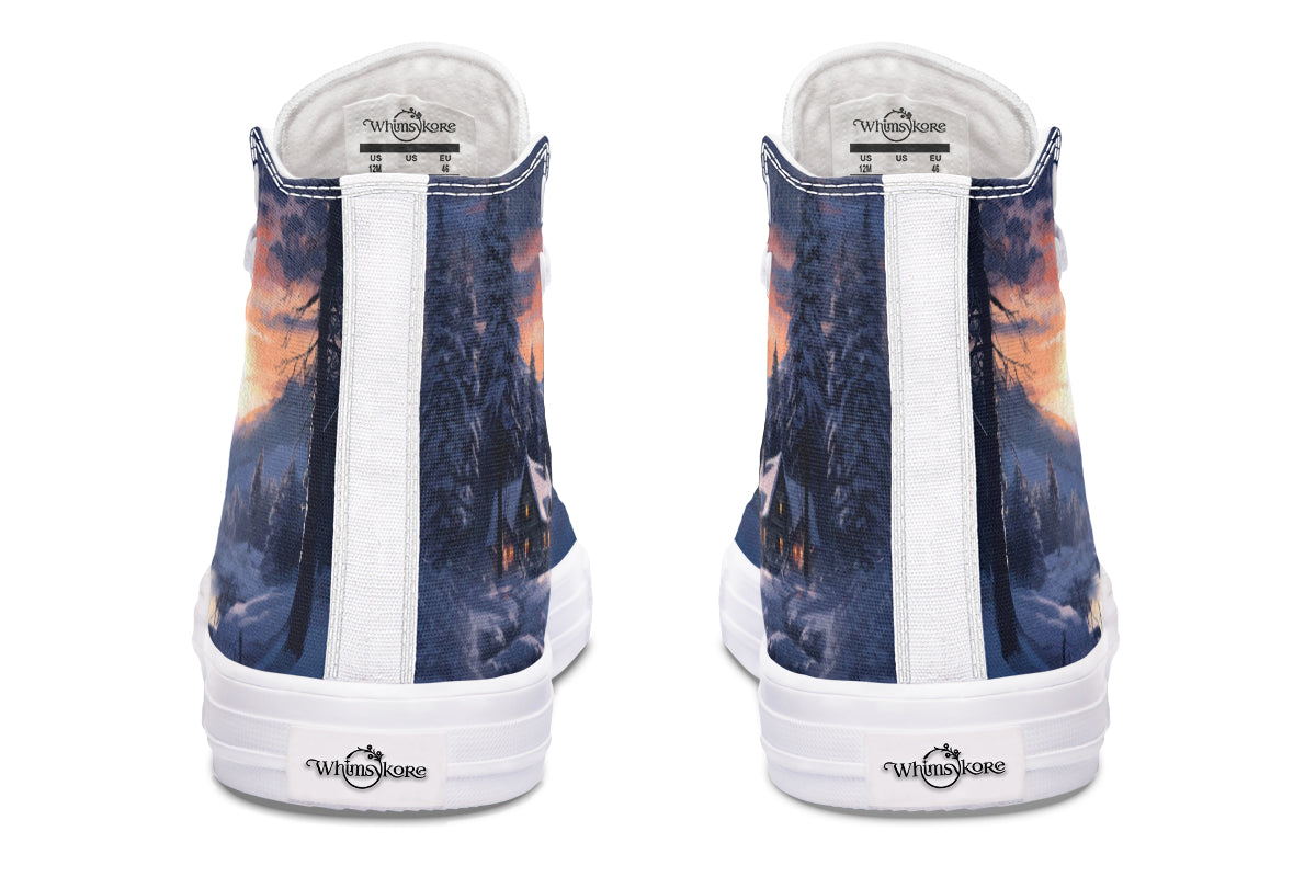 Winter Sunset High Tops