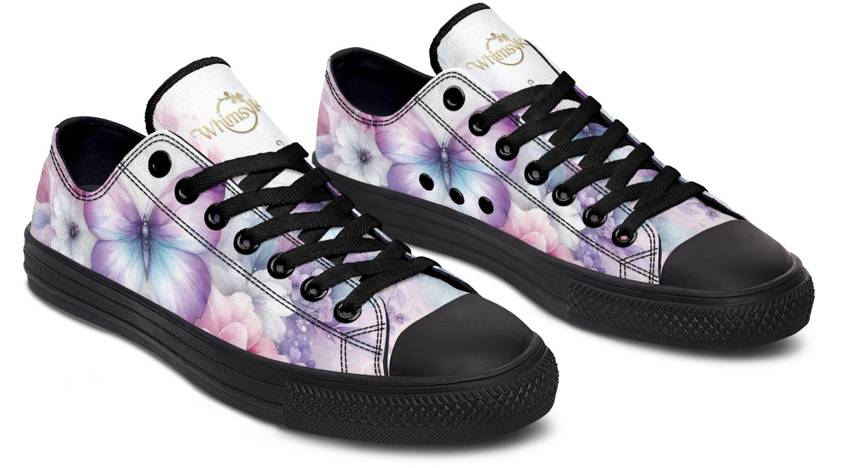 Beautiful Butterfly Low Tops