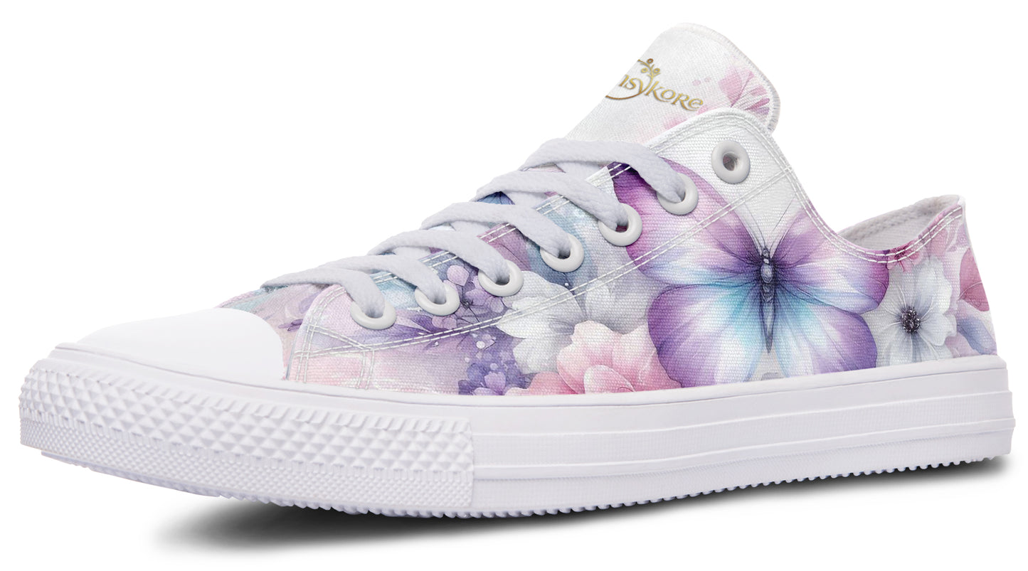 Beautiful Butterfly Low Tops