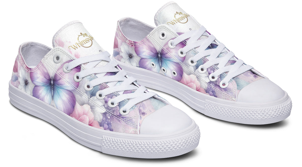 Beautiful Butterfly Low Tops