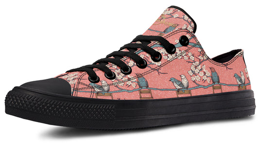 Birds And Blossoms Low Tops