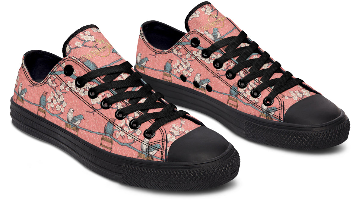 Birds And Blossoms Low Tops