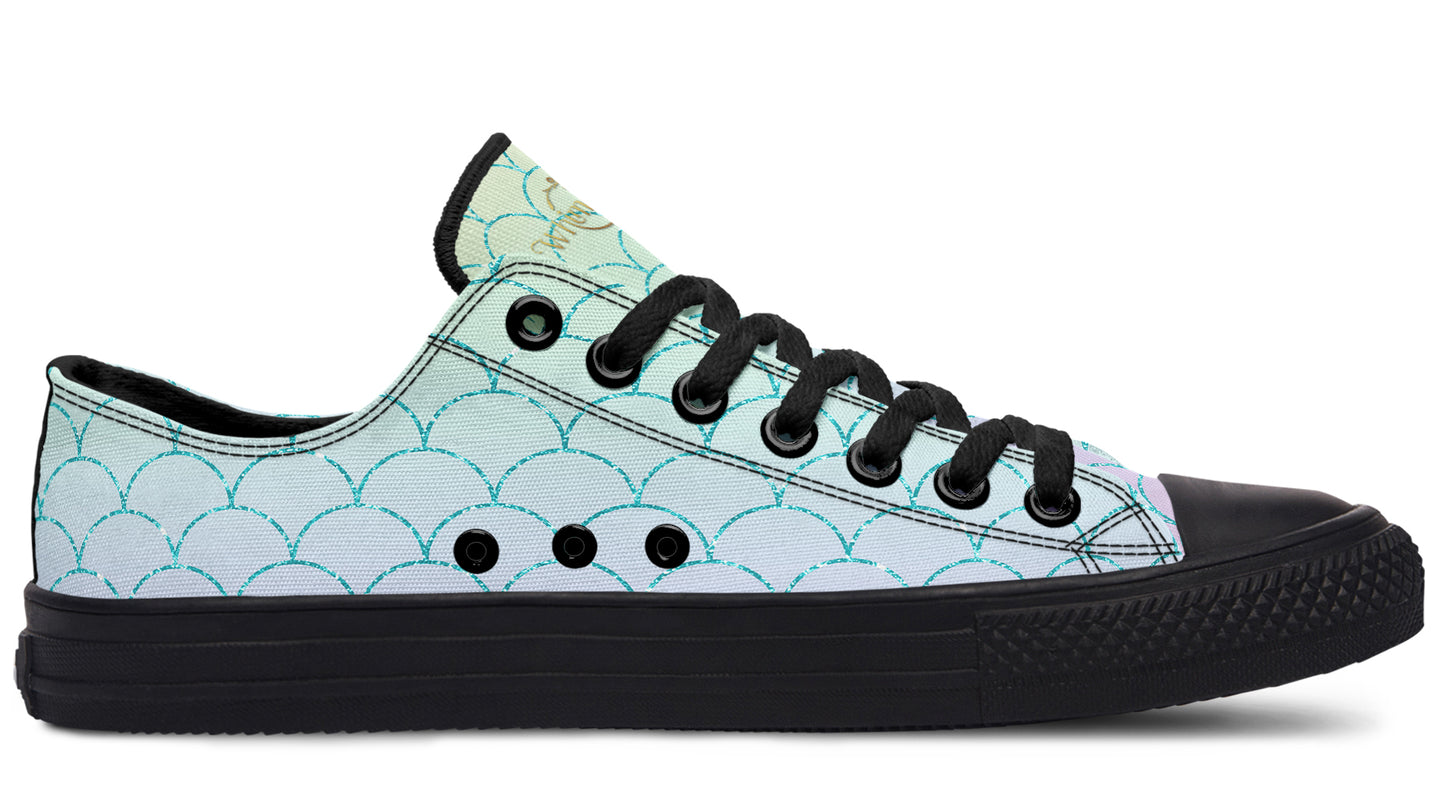 Mermaids Tail Low Tops