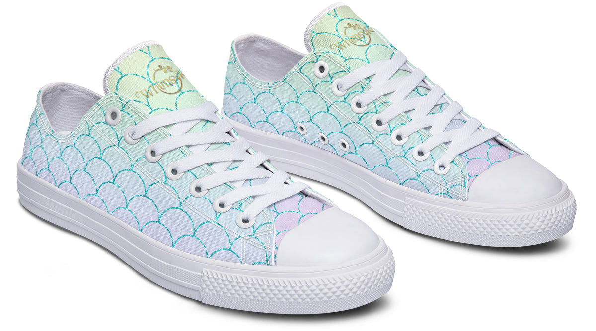 Mermaids Tail Low Tops