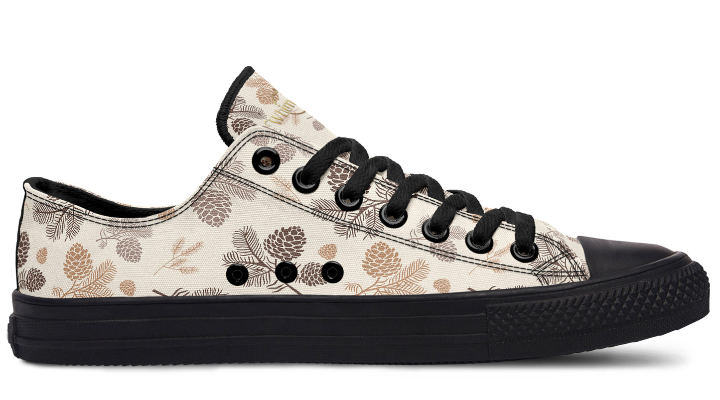 Pinecones Low Tops
