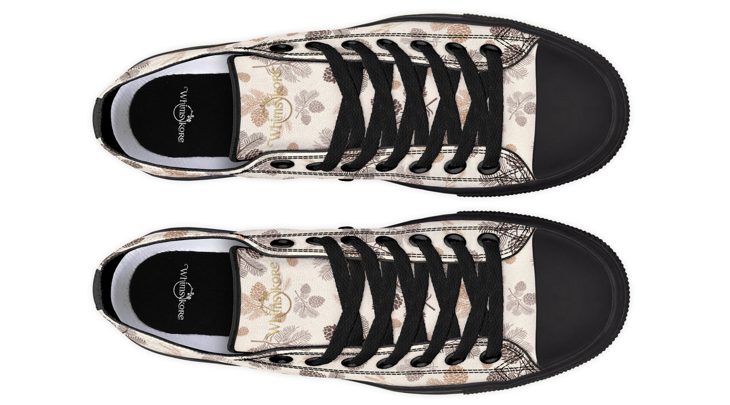 Pinecones Low Tops
