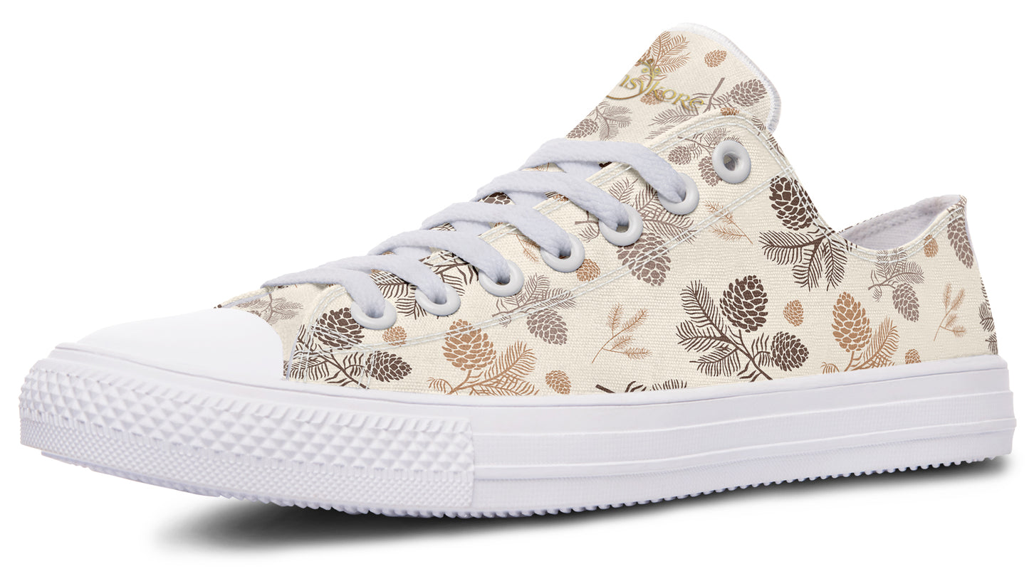 Pinecones Low Tops