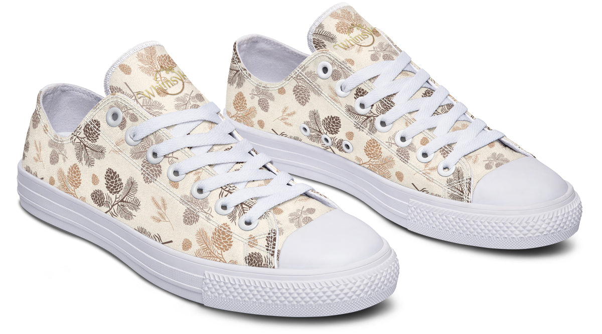 Pinecones Low Tops