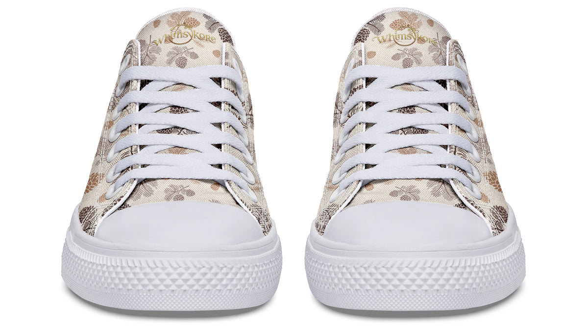 Pinecones Low Tops