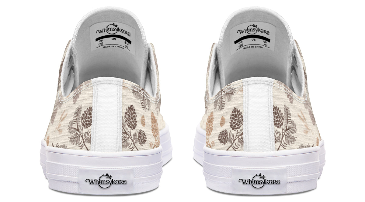 Pinecones Low Tops