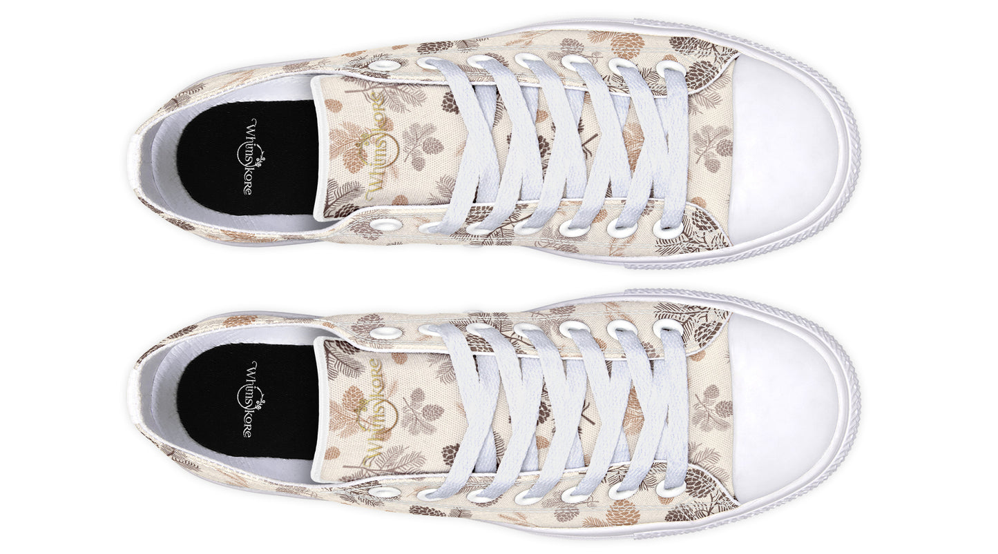 Pinecones Low Tops