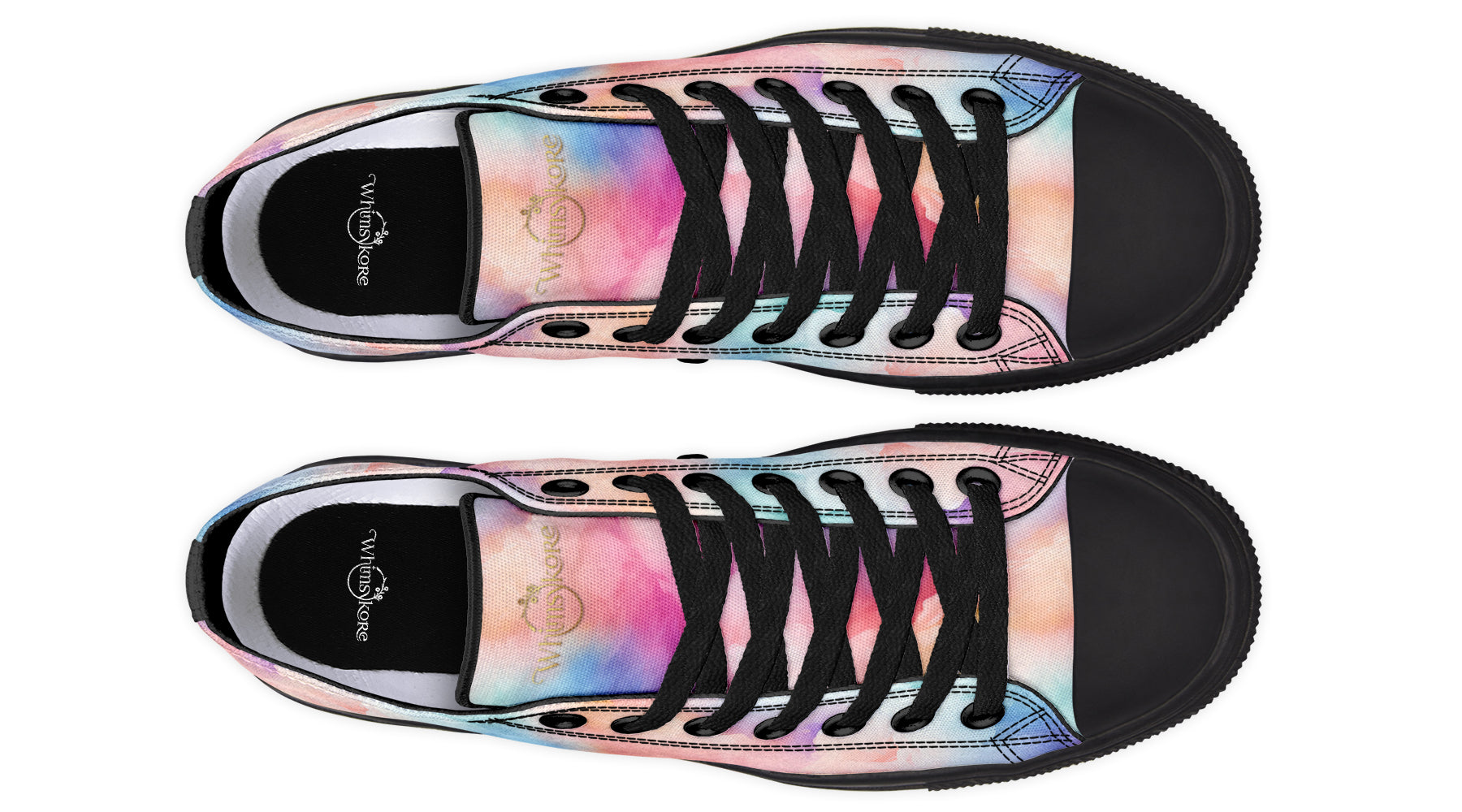 Rainbow Clouds Low Tops