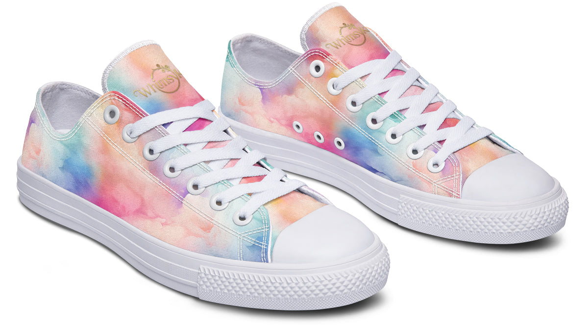 Rainbow Clouds Low Tops