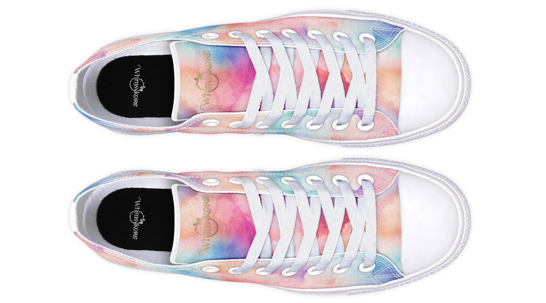 Rainbow Clouds Low Tops