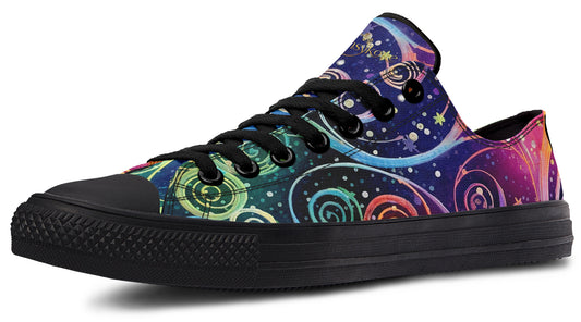 Rainbow Night Low Tops