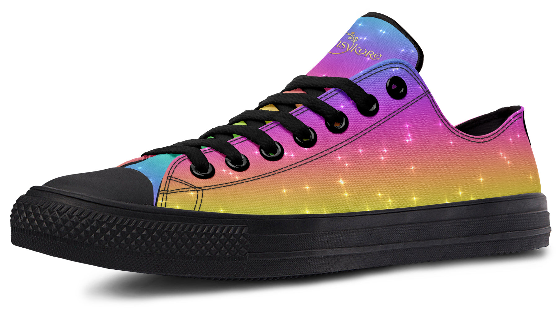 Rainbow Sparkles Low Tops