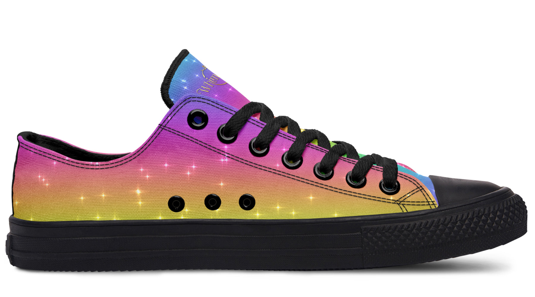 Rainbow Sparkles Low Tops