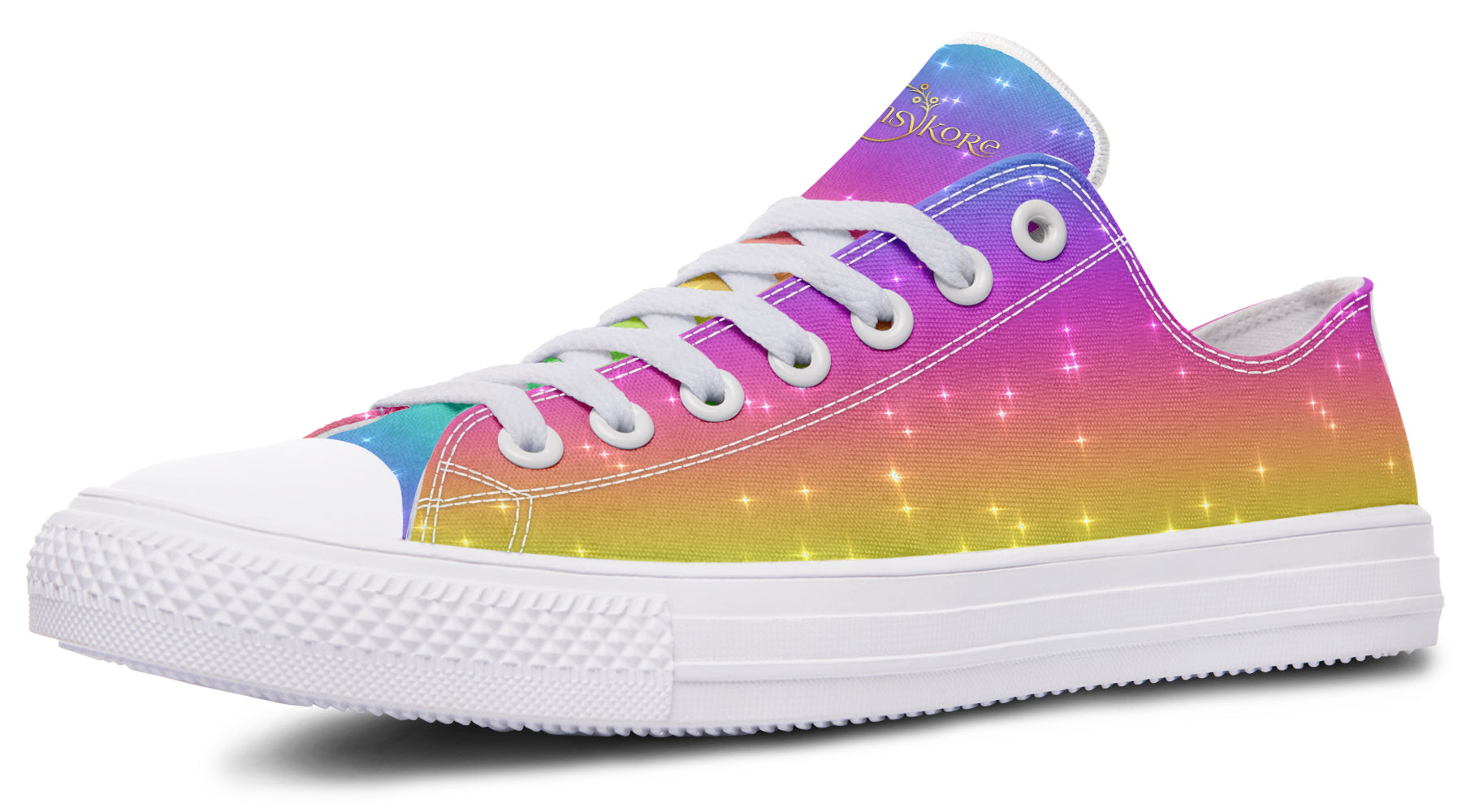 Rainbow Sparkles Low Tops