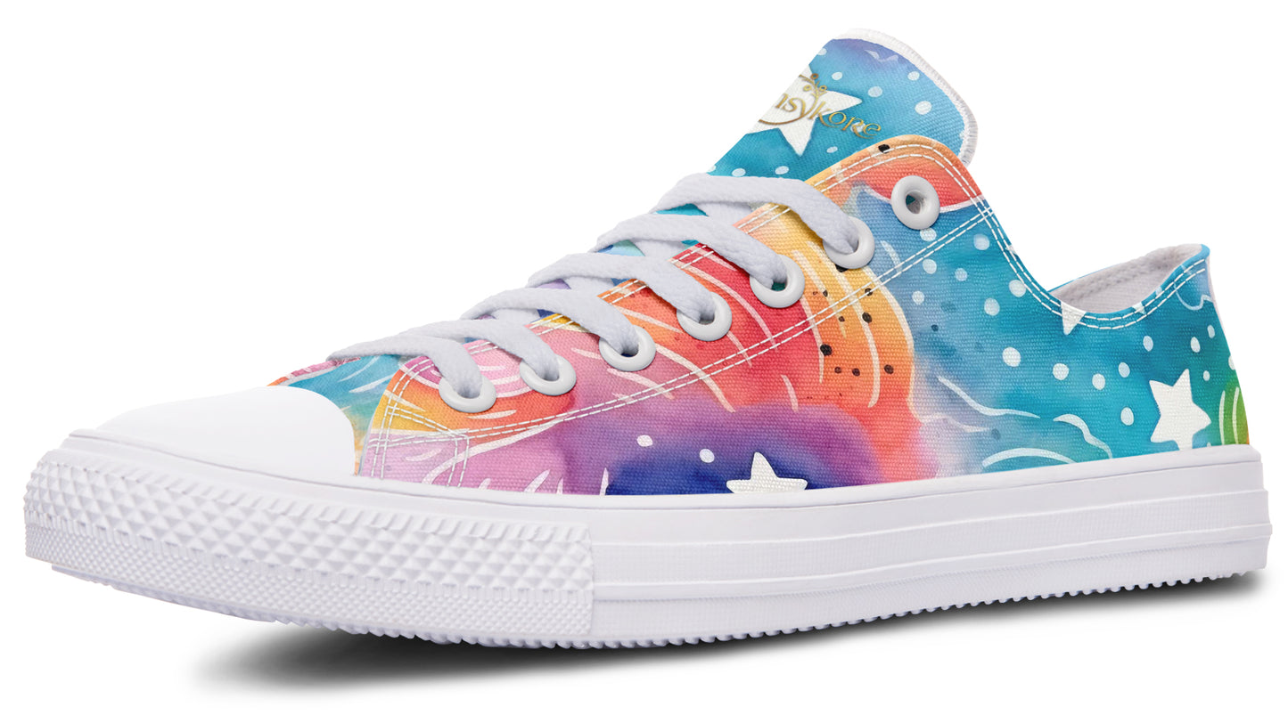 Stars And Swirls Low Tops