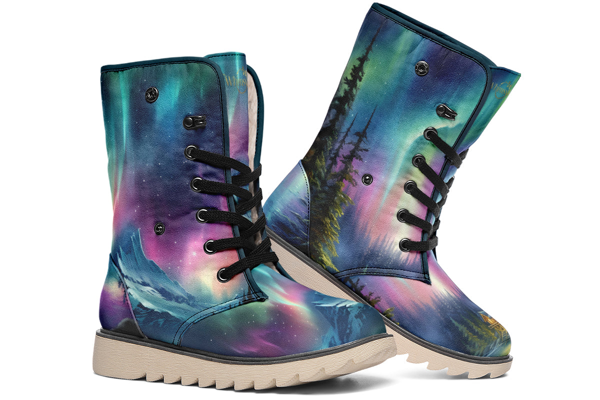 Aurora Borealis Polar Boots