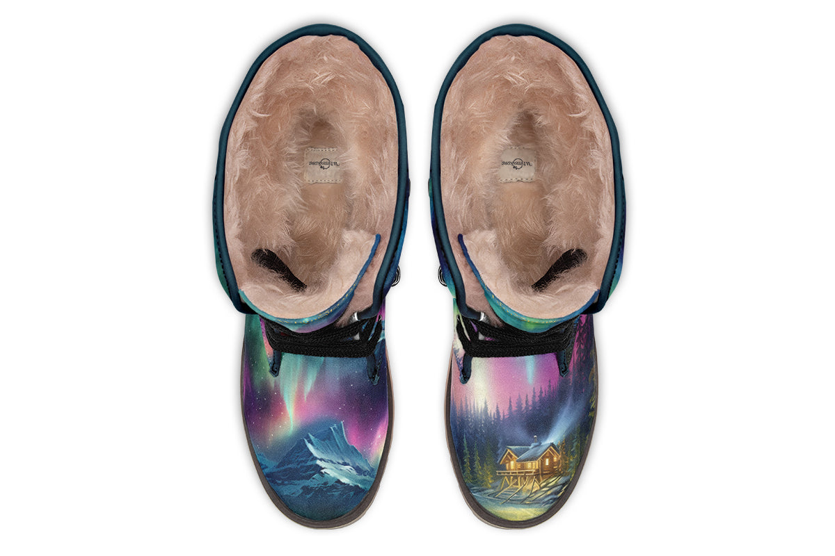 Aurora Borealis Polar Boots