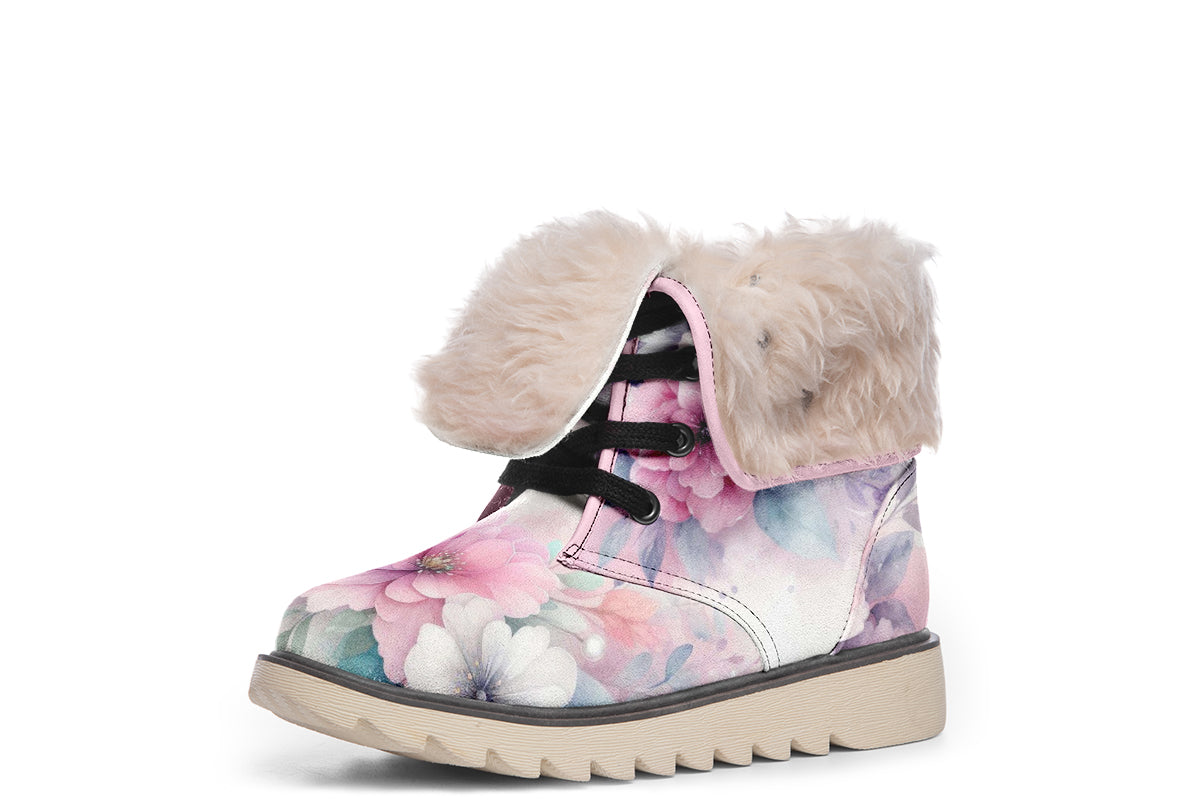 Beautiful Butterfly Polar Boots