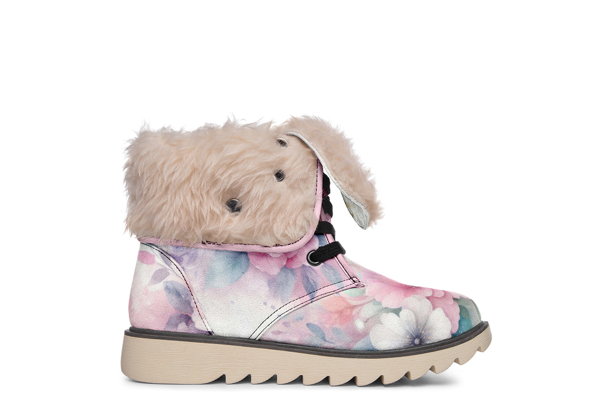 Beautiful Butterfly Polar Boots