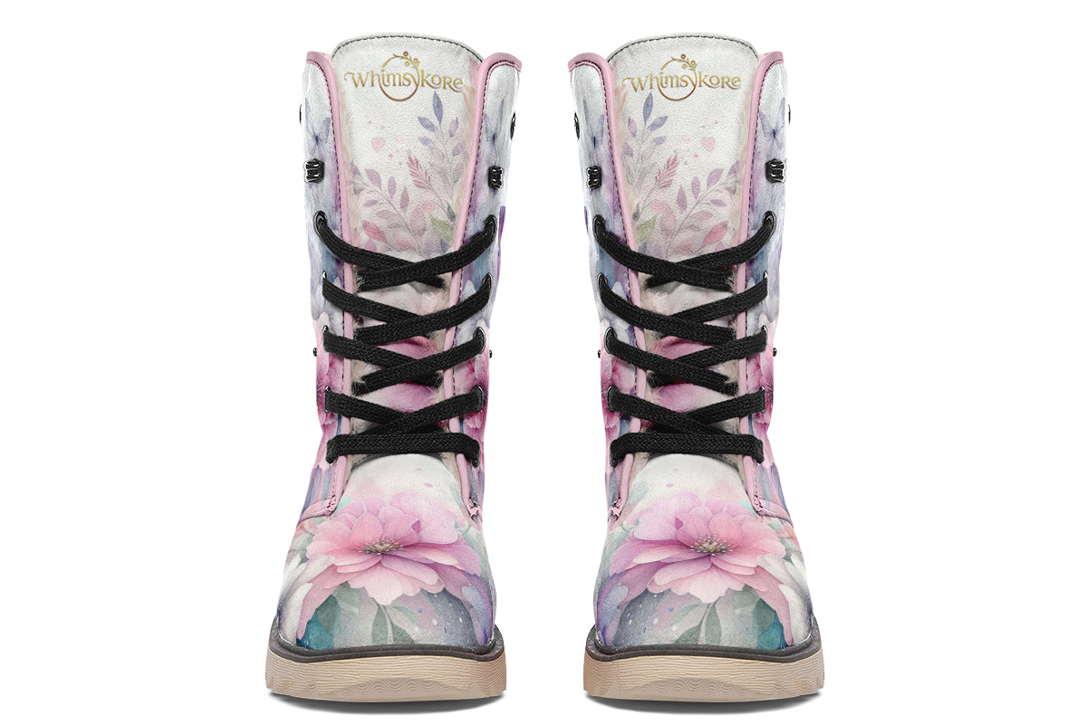 Beautiful Butterfly Polar Boots