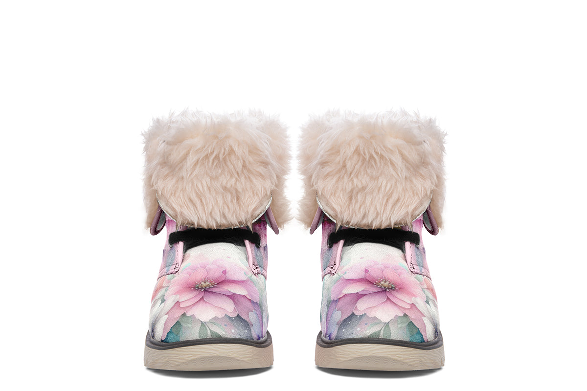 Beautiful Butterfly Polar Boots