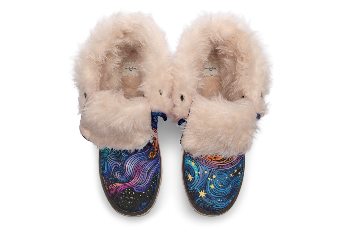 Celestial Moon Polar Boots