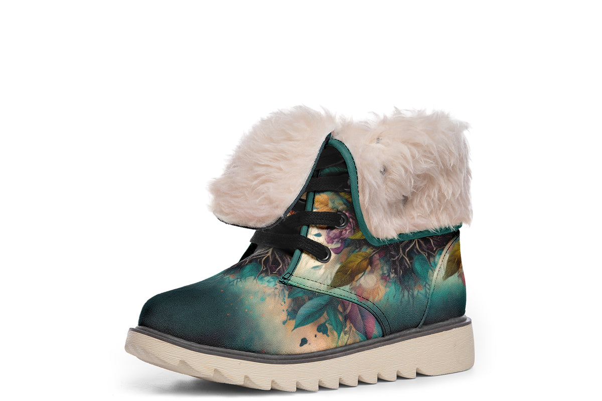 Crystal Ball Bouquet Polar Boots