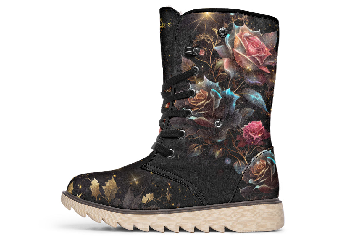 Enchanted Rose Polar Boots