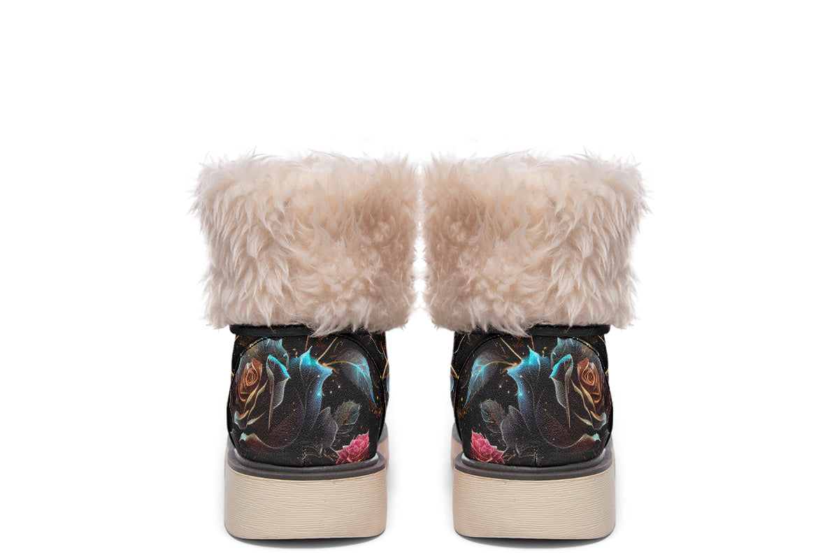 Enchanted Rose Polar Boots