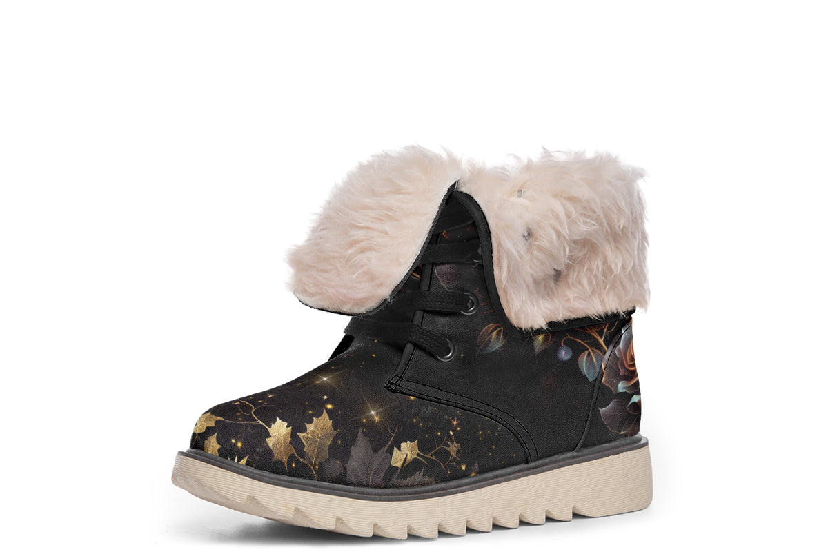 Enchanted Rose Polar Boots