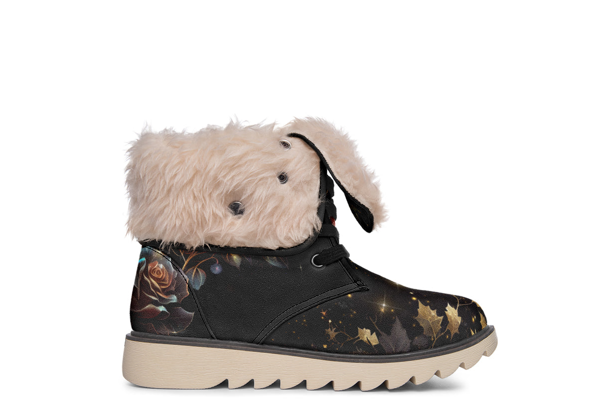 Enchanted Rose Polar Boots