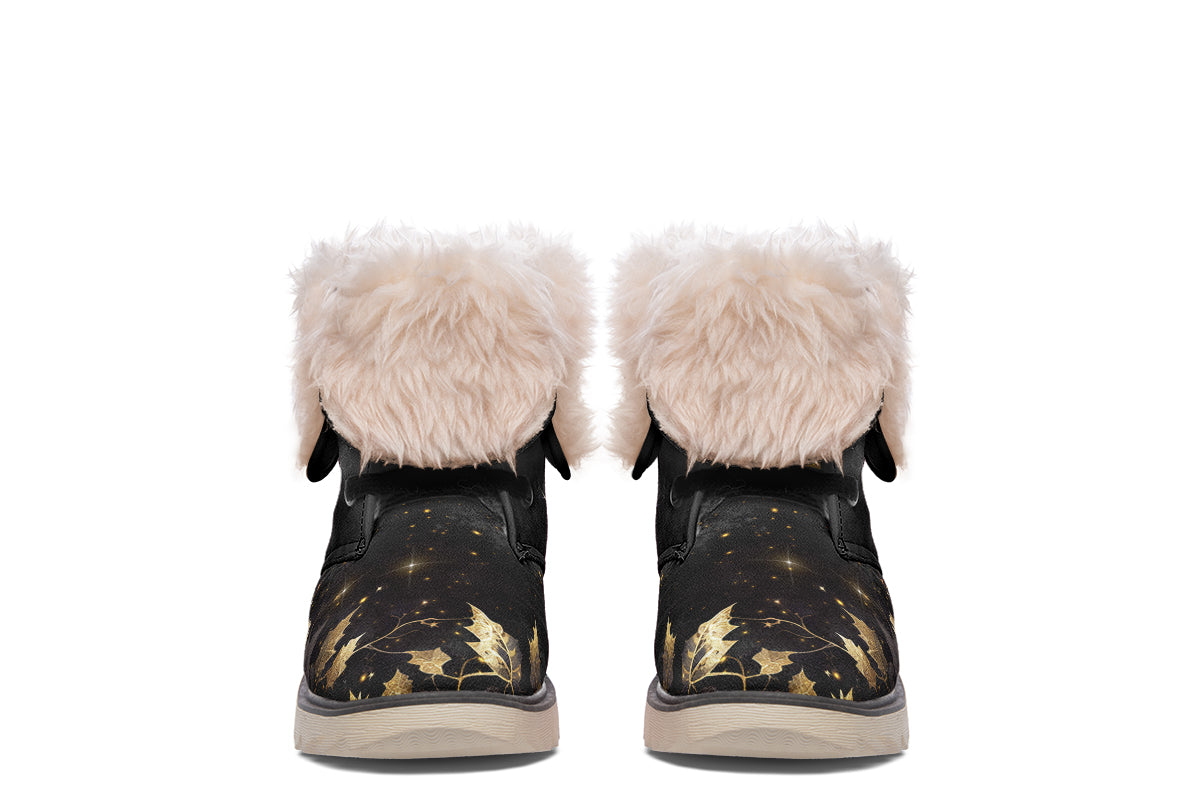 Enchanted Rose Polar Boots