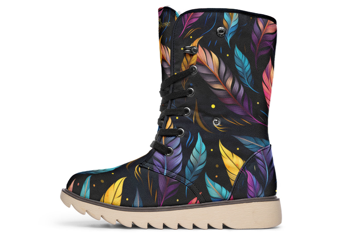 Feathers Polar Boots