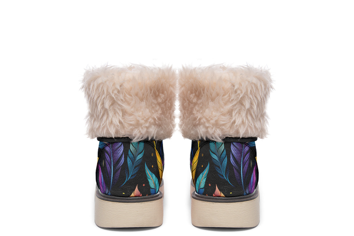 Feathers Polar Boots