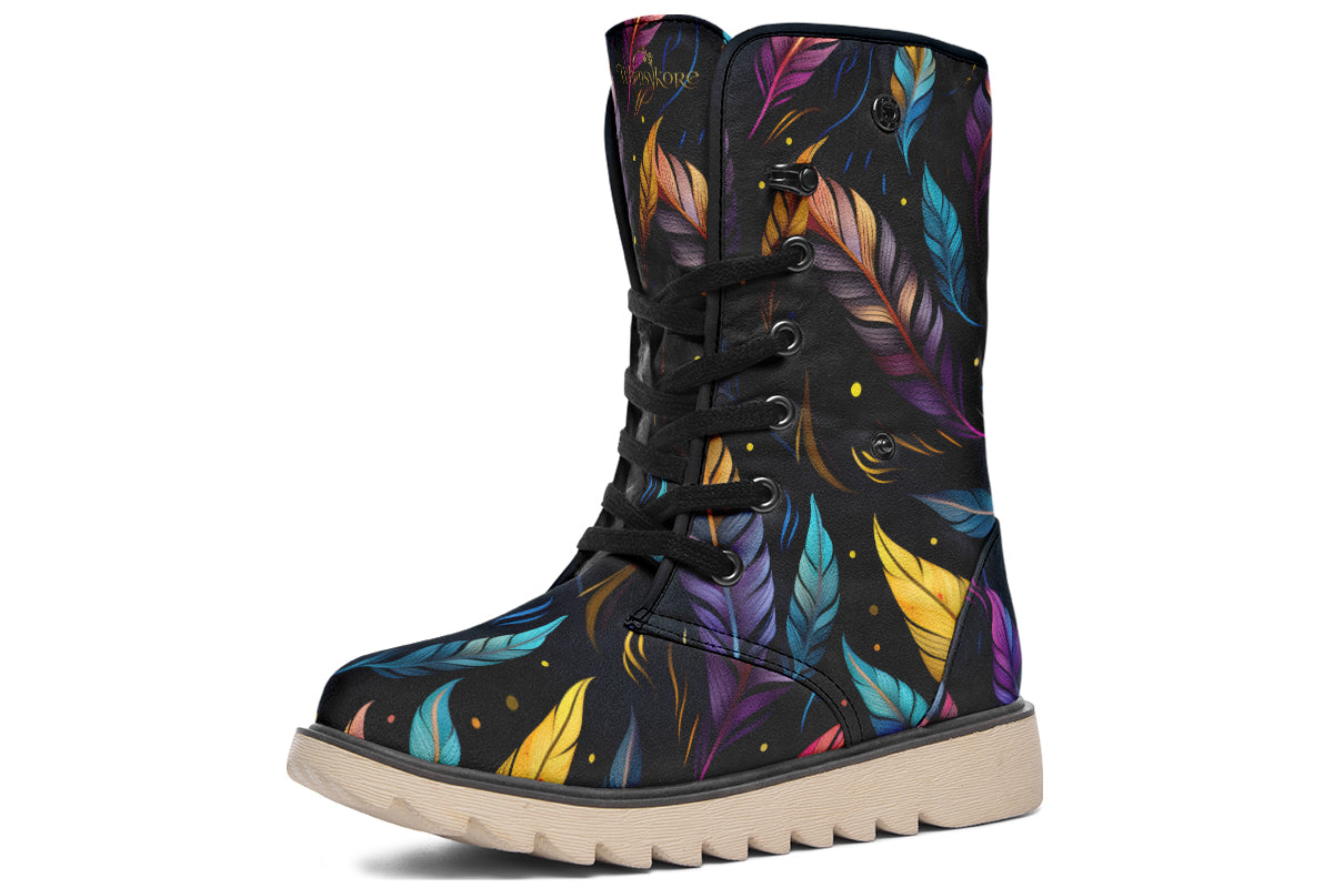 Feathers Polar Boots