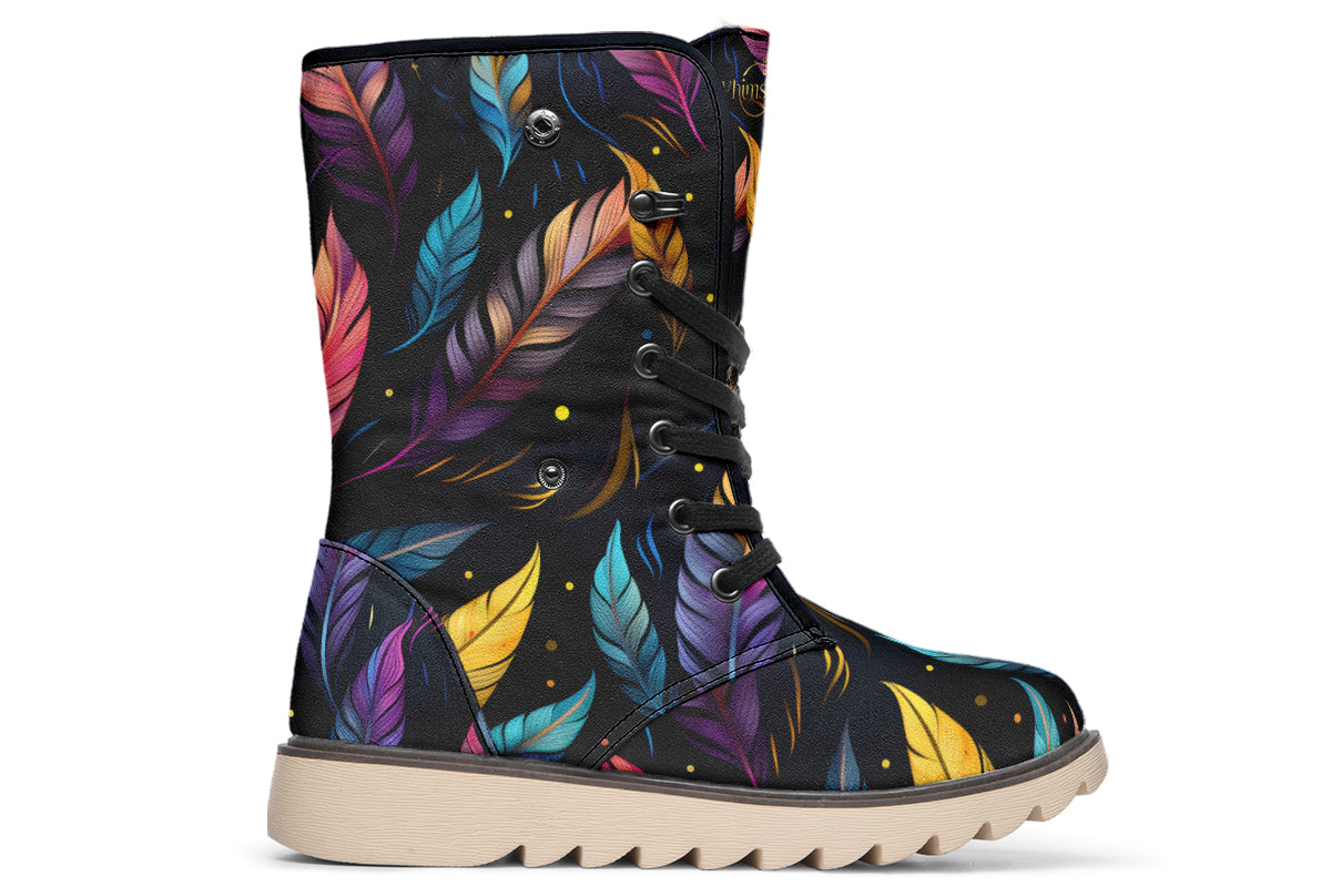 Feathers Polar Boots