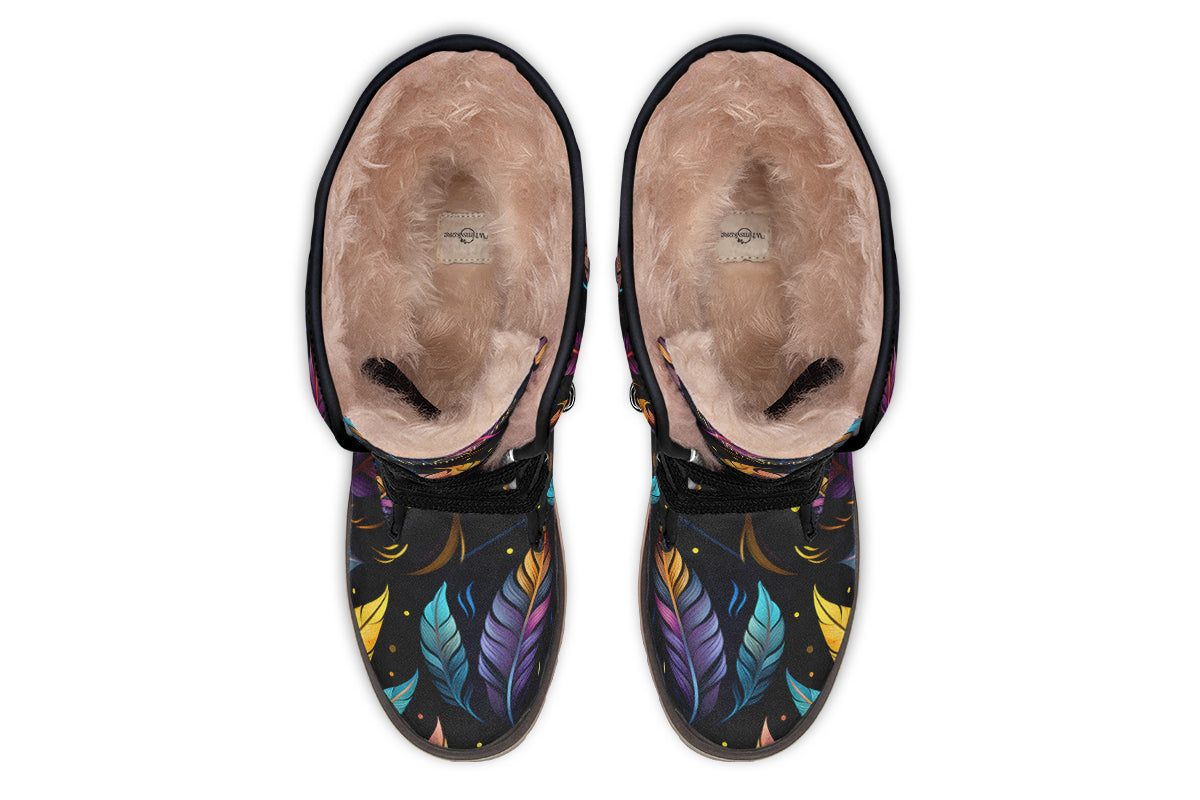 Feathers Polar Boots