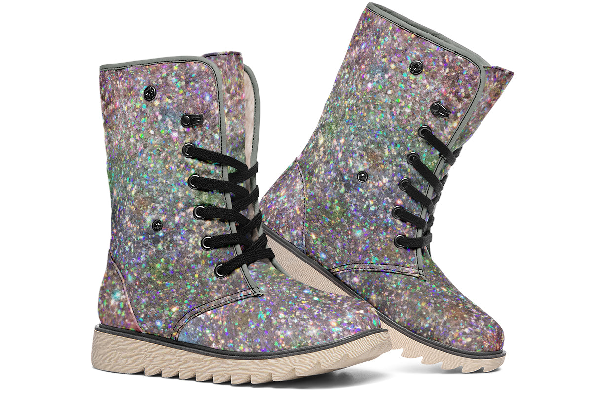 Glitterbomb Polar Boots