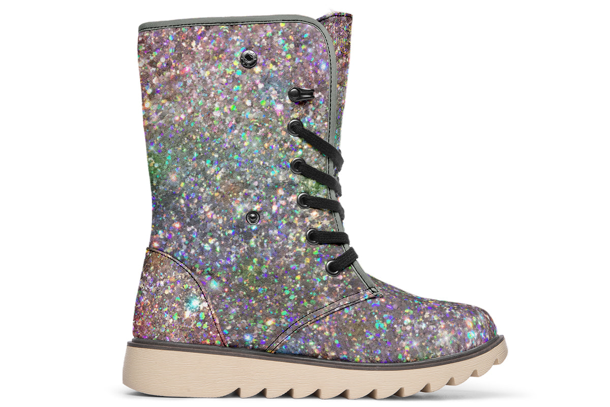 Glitterbomb Polar Boots