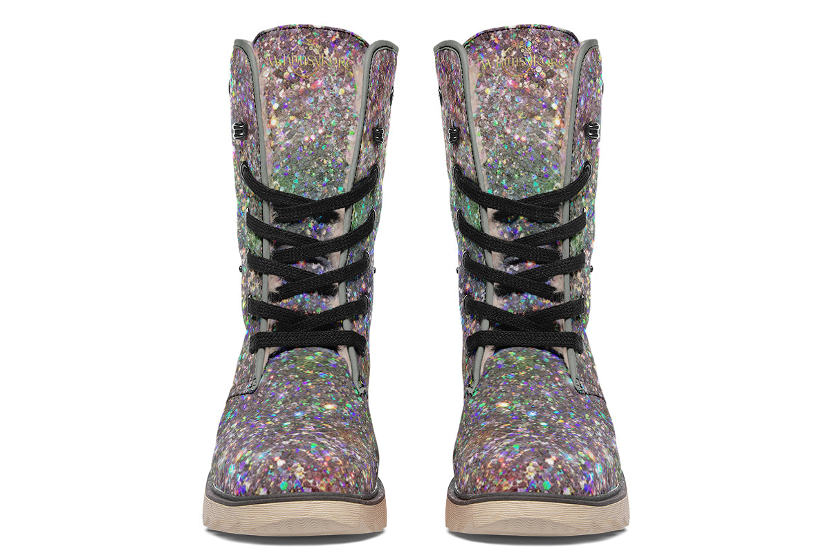 Glitterbomb Polar Boots