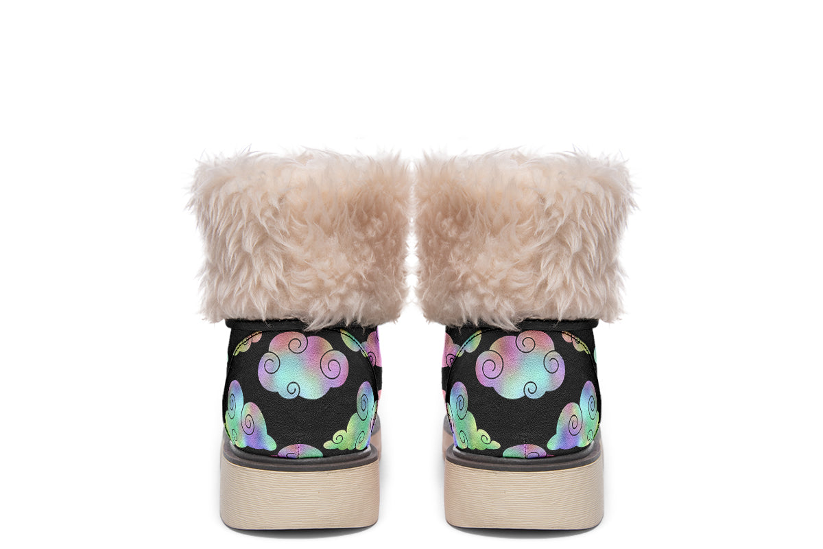 Iridescent Clouds Polar Boots