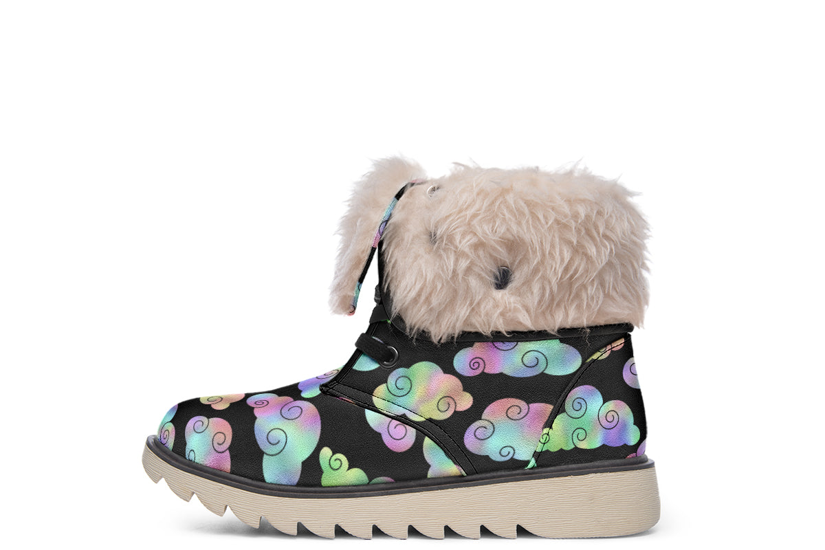 Iridescent Clouds Polar Boots