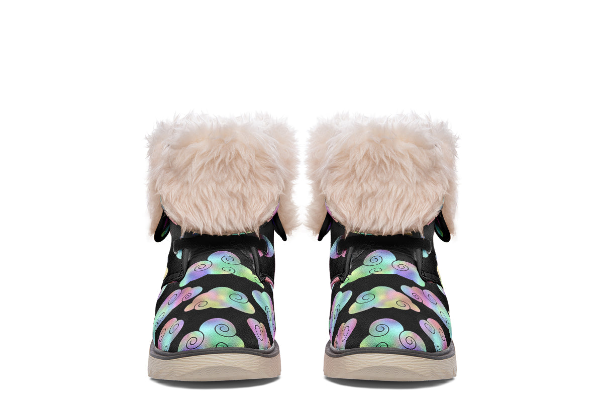 Iridescent Clouds Polar Boots