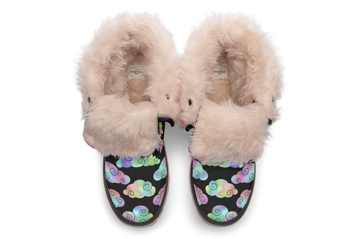 Iridescent Clouds Polar Boots