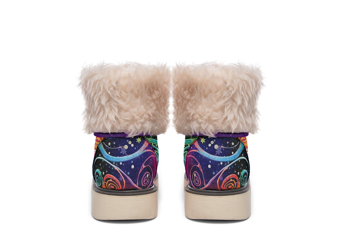 Rainbow Night Polar Boots